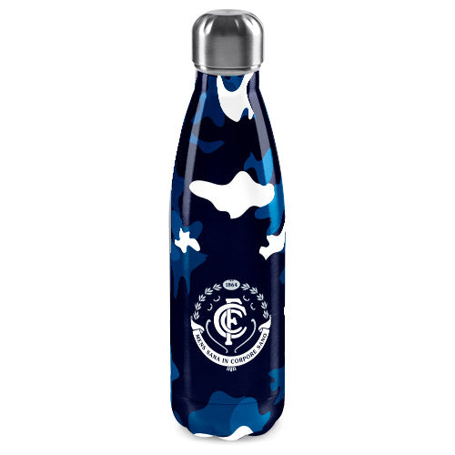 Carlton Blues Stainless Steel Wrap Bottle