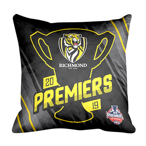 Richmond Tigers 2019 Premiers Premiership Square Cushion PH2