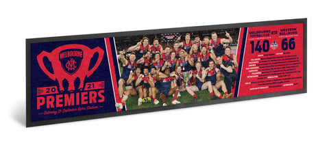 Melbourne Demons 2021 Premiers Image Bar Runner PH2