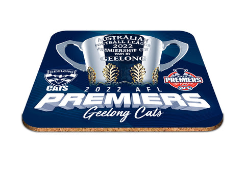 Geelong Cats 2022 Premiers Coaster PH1