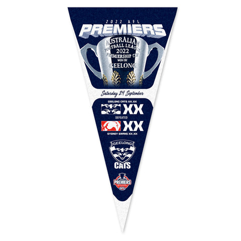 Geelong Cats 2022 Premiers Pennant PH1