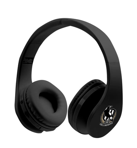 Collingwood Magpies Foldable Bluetooth Stereo Headphones