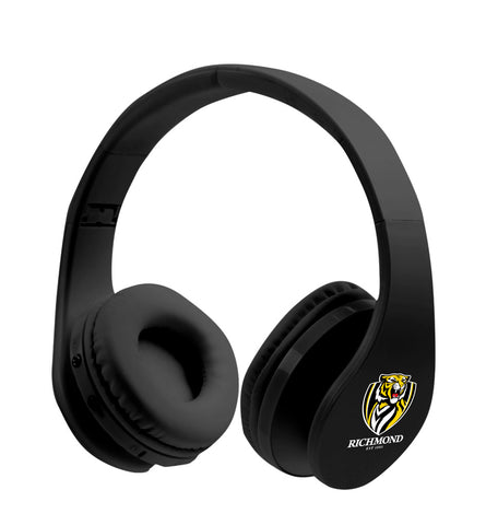 Richmond Tigers Foldable Bluetooth Stereo Headphones