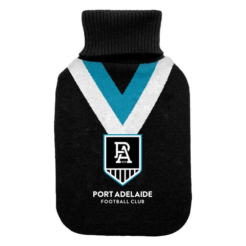 Port Adelaide Power Hot Water Bottle and Cover