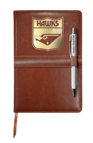Hawthorn Hawks Heritage Notebook and Pen Gift Pack