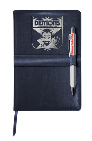 Melbourne Demons Heritage Notebook and Pen Gift Pack