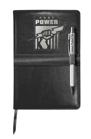 Port Adelaide Power Heritage Notebook and Pen Gift Pack