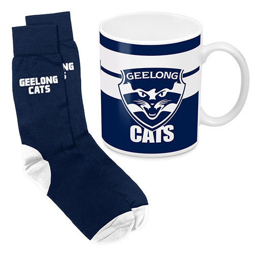 Geelong Cats  Mug and Sock Gift Pack