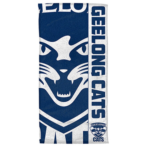 Geelong Cats Beach Bath Towel - Spectator Sports Online - 2