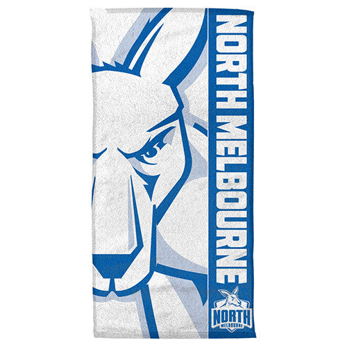 North Melbourne Kangaroos Beach Bath Towel - Spectator Sports Online