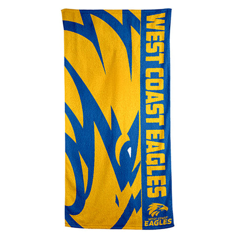 West Coast Eagles Beach Bath Towel