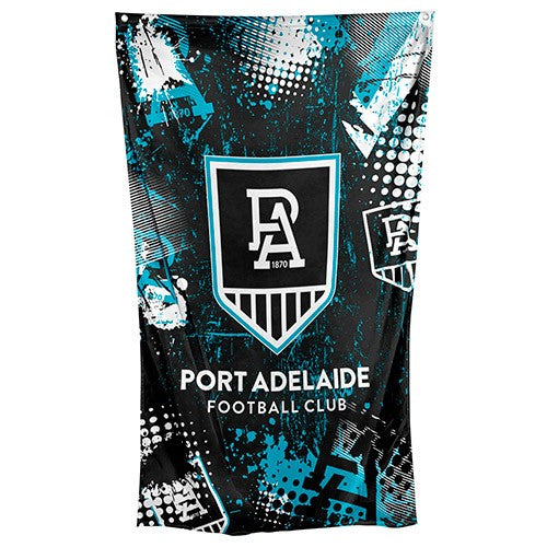 Port Adelaide Power Large Wall Cape Flag
