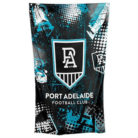Port Adelaide Power Large Wall Cape Flag
