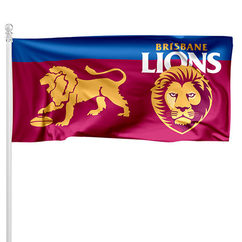 Brisbane Lions Pole Flag 90 cm x 180 cm