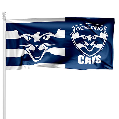 Geelong Cats Pole Flag 90 cm x 180 cm