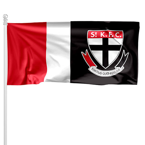 St Kilda Saints Pole Flag 90 cm x 180 cm