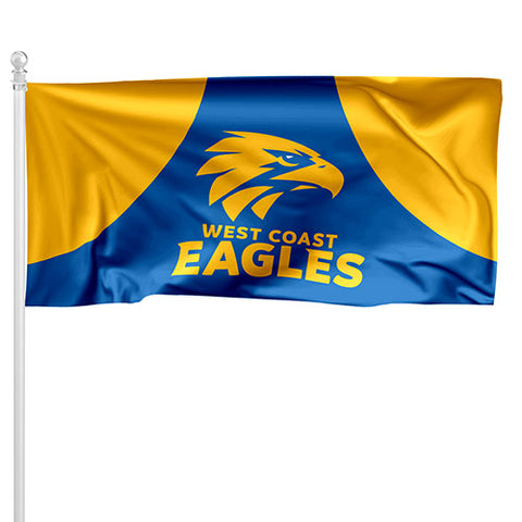 West Coast Eagles Pole Flag 90 cm x 180 cm
