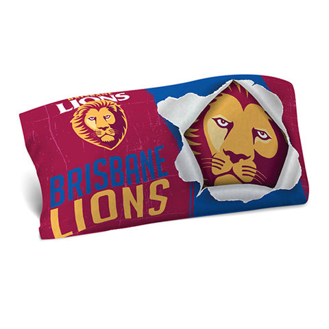 Brisbane Lions Pillow Case - Spectator Sports Online