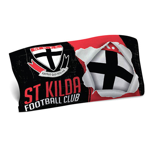 St Kilda Saints Pillow Case - Spectator Sports Online