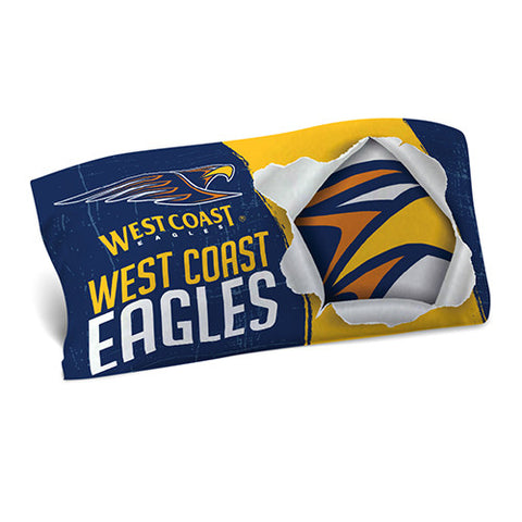 West Coast Eagles Pillow Case - Spectator Sports Online