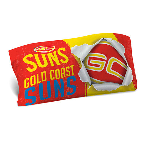Gold Coast Suns Pillow Case - Spectator Sports Online
