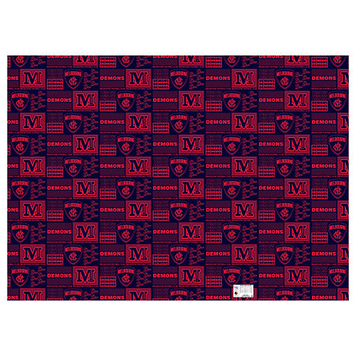 Melbourne Demons Wrapping Paper