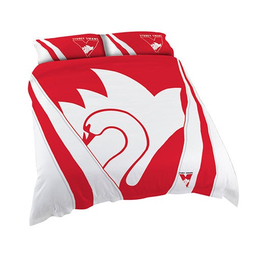 Sydney Swans Doona Duvet Cover Pillow Case Set - Spectator Sports Online