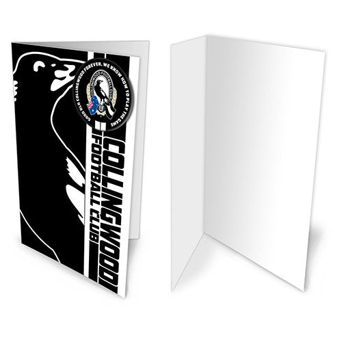 Collingwood Magpies Badge Card