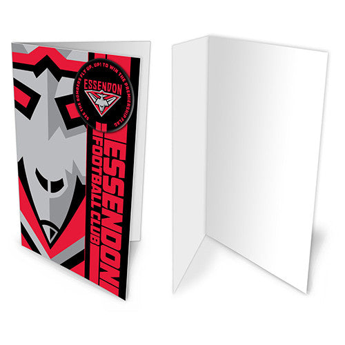 Essendon Bombers Badge Card