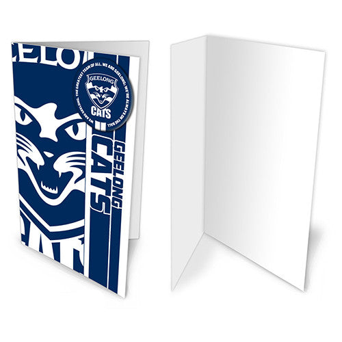 Geelong Cats Badge Card