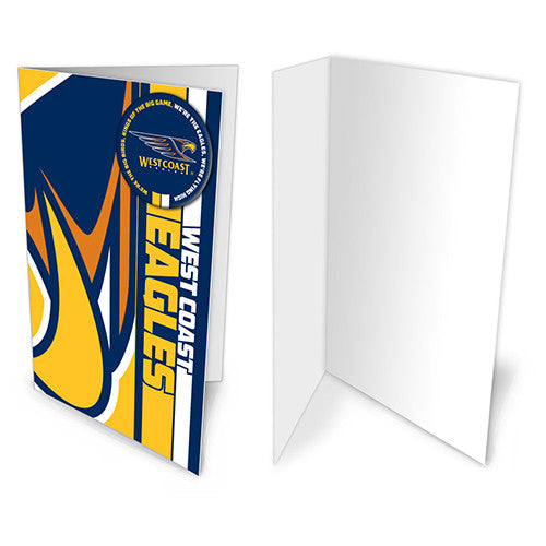 West Coast Eagles Badge Card