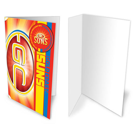 Gold Coast Suns Badge Card