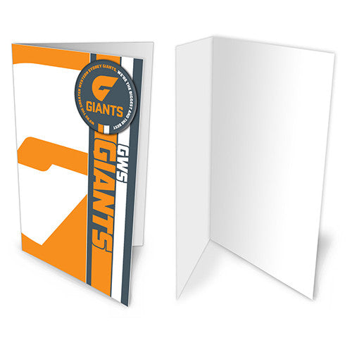 Geater Western Sydney Giants Badge Card