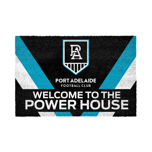 Port Adelaide Power Door Mat