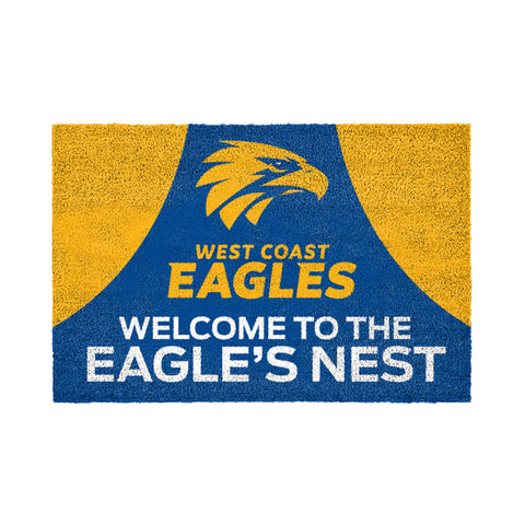 West Coast Eagles Door Mat