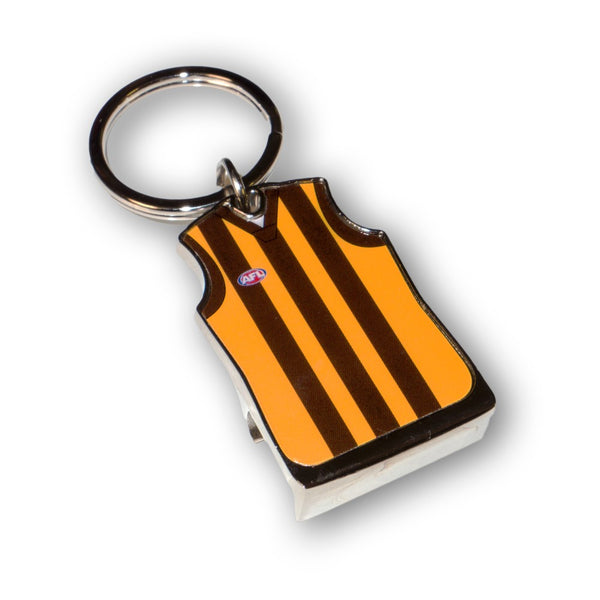 Hawthorn Hawks Guernsey Bottle Opener Keyring