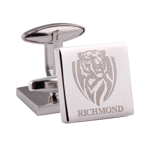 Richmond Tigers Silver Logo Cufflinks