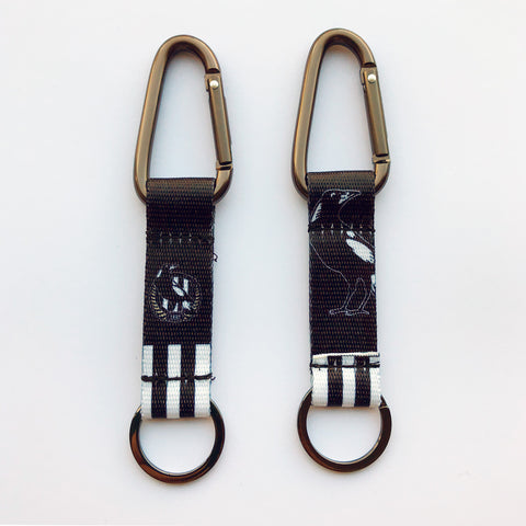 Collingwood Magpies Carabiner Keyring