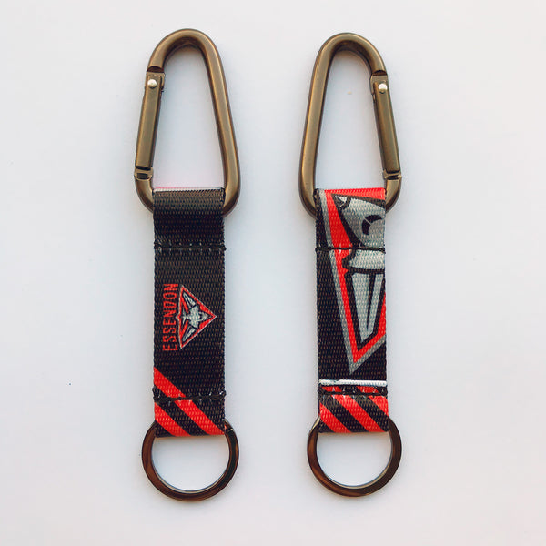 Essendon Bombers Carabiner Keyring