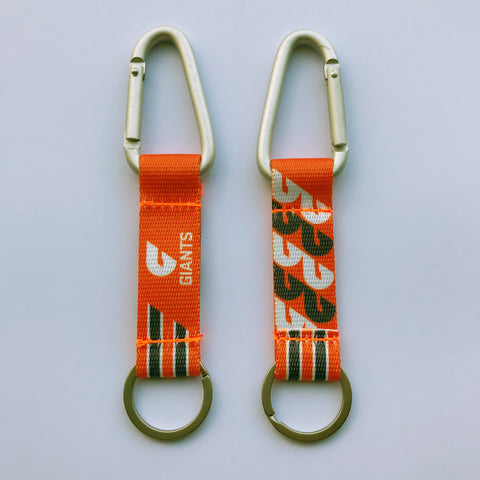 Greater Western Sydney GWS Giants Carabiner Keyring