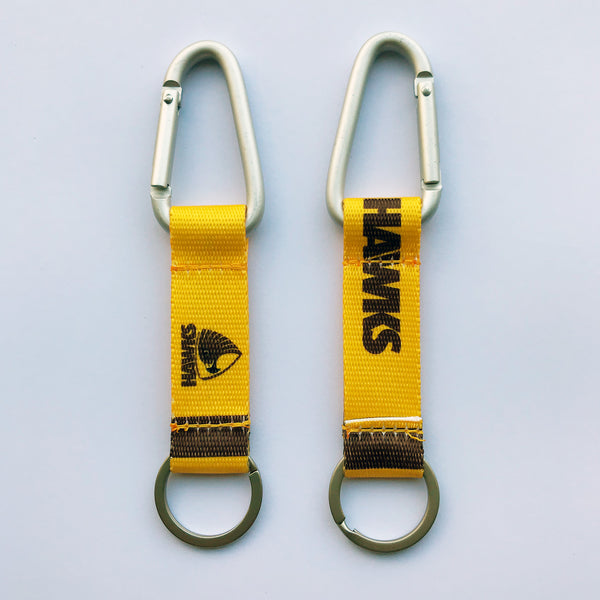 Hawthorn Hawks Carabiner Keyring