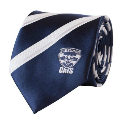 Geelong Cats Stripe Tie