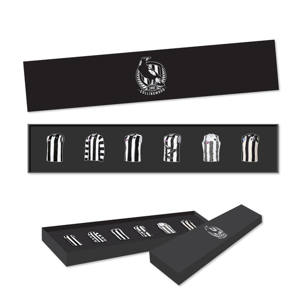 Collingwood Magpies Guernsey Designs Pin Collectors Set