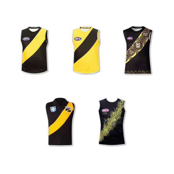 Richmond Tigers Guernsey Designs Pin Collectors Set