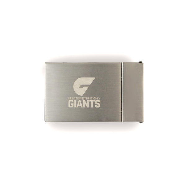 Greater Western Sydney GWS Giants Leather Belt - Spectator Sports Online - 2