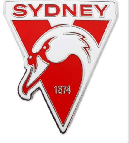 Sydney Swans Logo Metal Pin Badge