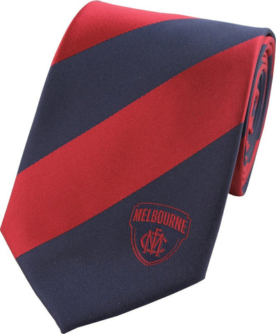Melbourne Demons Stripe Tie - Spectator Sports Online