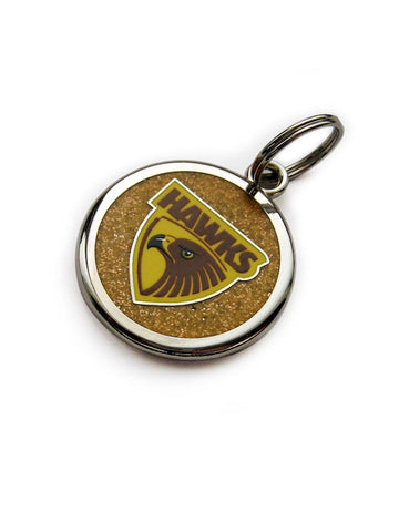 Hawthorn Hawks Pet Tag Keyring Disc