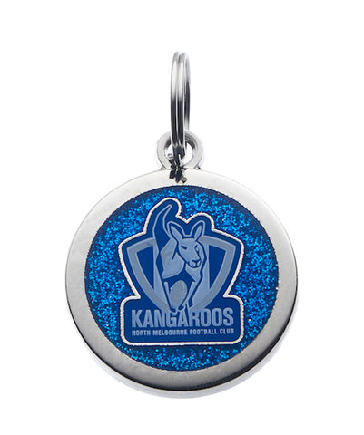 North Melbourne Kangaroos Pet Tag Keyring Disc