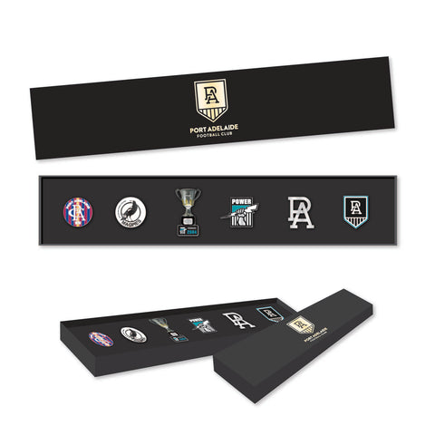 Port Adelaide Power Evolution Lapel Pin Badge Collectors Set